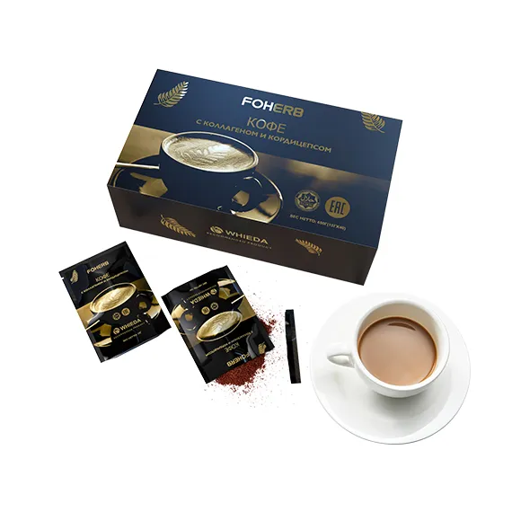 Кофе WHIEDA с кордицепсом и коллагеном для энергии